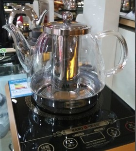 金灶 电磁炉专用玻璃壶 耐热玻璃壶带茶网 A100 A120
