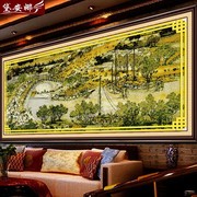 印花十字绣清明上河图全景2米3米6米22米大幅客厅系列