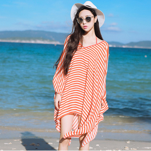 贝迪斯泳衣女2019韩版小胸聚拢时尚罩衫三件套分体温泉比基尼