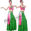 傣族女子群舞舞台舞蹈演出服饰版纳印象孔雀舞民族舞表演服装