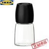 研磨瓶IKEA宜家伊哈迪陶瓷材质研磨内芯手动调料黑胡椒研磨器