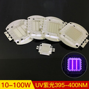 led灯珠10W30W50W100W UV395-400NM紫光集成灯珠紫外线美甲固化灯