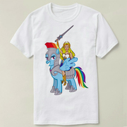 My Little Pony 彩虹小马宝莉 DIY 定制 She-Ra T-Shirt T恤