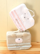 日本小熊 gp 母婴食物 收纳包 手拿包 女包 无标