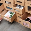 鞋盒纸盒 收纳盒 鞋盒 抽拉鞋盒 包装盒 家用鞋盒 抽屉纸盒
