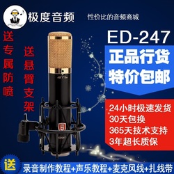edmicn飞乐ed-247镀金专业麦克风