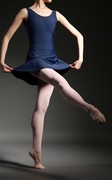 牛奶丝背心荷叶裙成人芭蕾舞蹈服连体服练功服