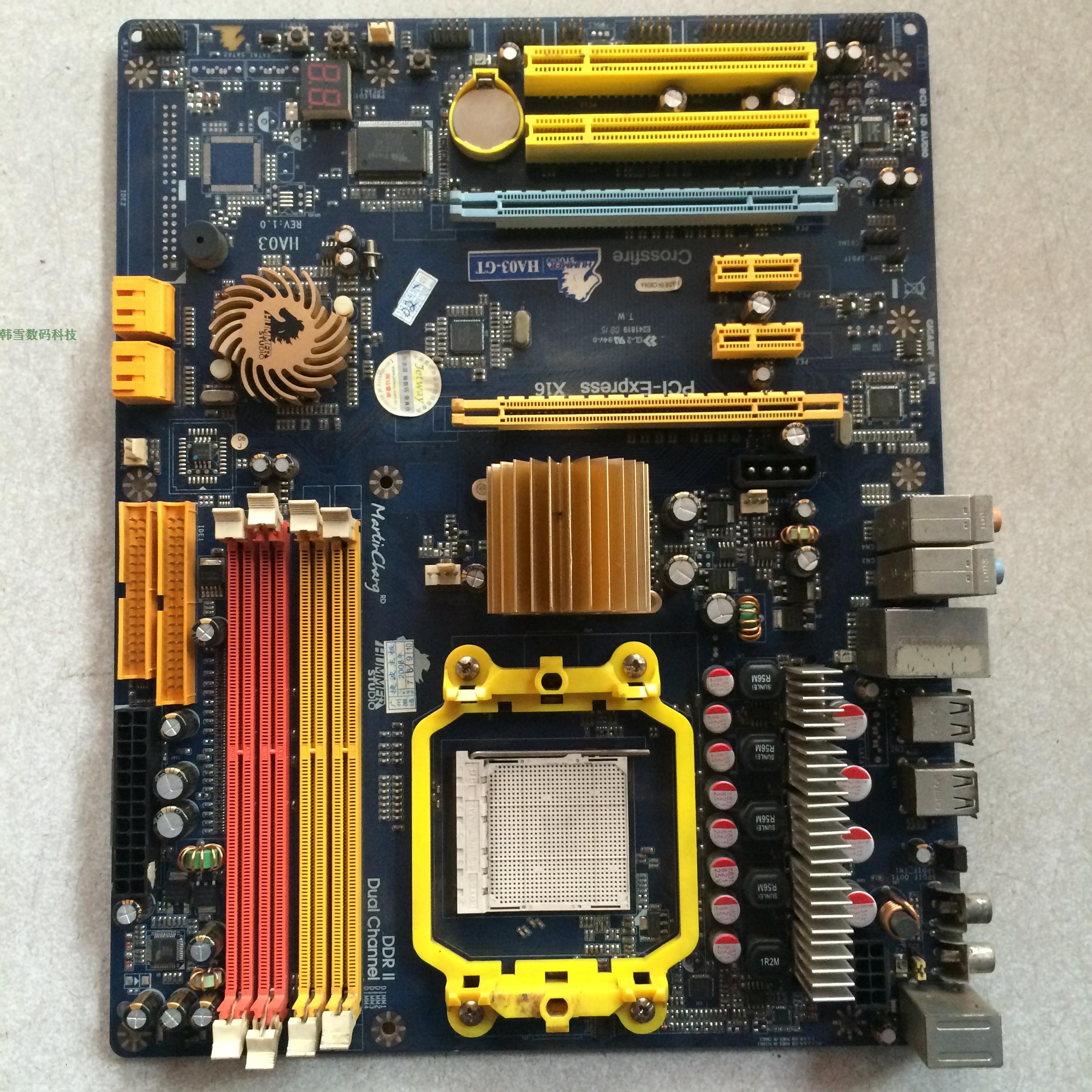 拆机 AMD 940针 AM2 二手 技嘉 双核 游戏 套装