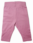 哟呼！外贸L*3-6个月女童粉红色全棉春夏长裤单裤打底裤