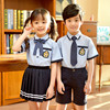 幼儿园园服套装男女童装夏季英伦学院风短袖韩版中小学生校服班服
