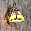 欧式壁灯简约创意美式单头床头灯镜前灯具墙壁灯饰客厅卧室田园
