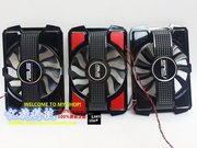 华硕ENGT240 GT430 GT220 超静音长条盖子显卡风扇 卡位7.4cm