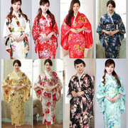 日本和服正装cosplay舞台，走秀民族表演三件套组合日式演出服女装