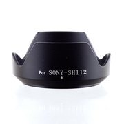 索尼SH112卡口遮光罩 适用索尼微单NEX-5N NEX-5C E18-55 16F2.8