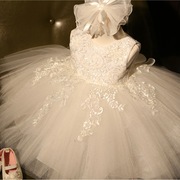 2023韩国春夏儿童婚纱，礼服公主裙女童演出服，花童蓬蓬连衣裙