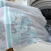 高品质细网洗衣袋，加厚洗衣袋护洗袋密网型拉链，保护40*50