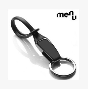 丹麦Menu黑钛汽车钥匙扣 创意钥匙链精致 车用钥匙扣