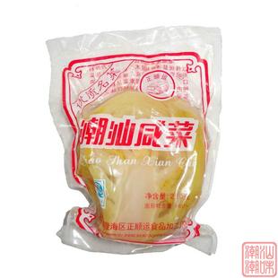 10包起 潮汕咸菜 正顺运酸菜心250克 酸脆可口 腌制酸菜