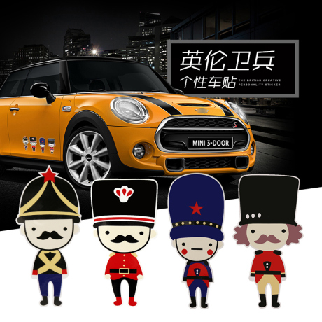 mini汽车贴纸
