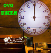 OVO!第四代投影钟 LED冷光源投影时钟 客厅装饰灯夜光数字钟
