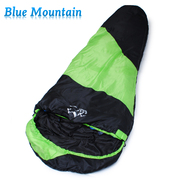 蓝色山脉棉睡袋，单人睡袋保暖妈咪，睡袋超轻加厚睡袋2016