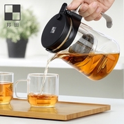 可拆洗玻璃内胆杯全过滤红茶，泡茶壶家用简易沏茶冲茶茶具