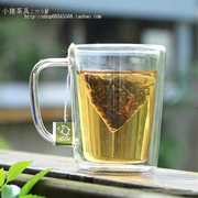 台湾宜龙茶具简约耐熱耐冷双层玻璃，茶杯水杯杯子马克杯家用办公室