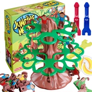 儿童早教益智手指弹射猴，子上树翻斗猴子爬树亲子，互动桌面游戏玩具