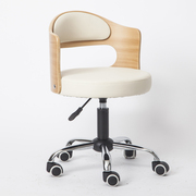 欧式实木靠背家用电脑椅现代简约小户型办公书房，椅学生学习转椅