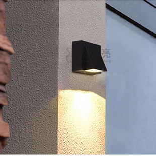 阳台led壁灯防水庭院灯，户外双头上下照，创意走廊过道酒店外墙射灯