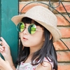 韩国儿童眼镜墨镜男童女童，防紫外线宝宝个性太阳镜，复古圆框潮眼睛