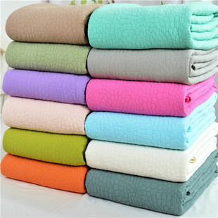 韩国外贸纯色全棉，绗缝水洗床盖床单，夏凉被空调被可配三件套