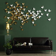 欧式陶瓷蝴蝶创意，立体墙饰壁挂沙发电视，背景墙家居墙上软装饰品