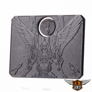 万代圣衣神话EX圣斗士星矢冥界篇 冥王哈迪斯 收藏纪念版金属铁牌