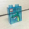 乐高 LEGO 得宝大颗粒 配件 零件 恐龙图案限量版纪念砖 散件