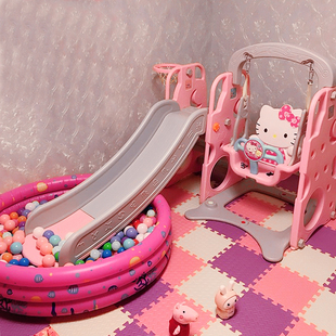 滑梯儿童室内家用滑滑梯秋千组合幼儿园宝宝游乐场小型多功能玩具