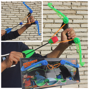 弓箭玩具儿童射击玩具，套餐男孩弹力安全飞镖吸盘，亲子运动户外玩具