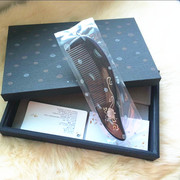 谭木匠(谭木匠)sp礼盒镶贝梳-葫芦，黑檀木梳子创意礼物送妈妈送领导