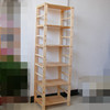 简易实木架置物架储物架落地书架，多层架厨房收纳杂物架花架可