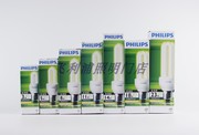 philips飞利浦节能灯e143w5w8w11w14w18w23we27螺口白光黄2u3u