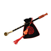 纪晓岚旱烟袋锅子传统老式手工烟袋，锅加长烟斗，老人烟袋杆50厘米