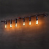 loft美式乡村铁艺咖啡馆创意壁灯，复古工业水管，壁灯酒吧灯饰过道灯