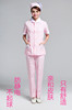 护士服医生服白领粉色套装 医师服实验服药店工作服美容医用短袖