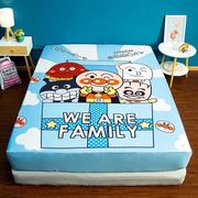 卡通史迪仔席梦思单件防滑床笠床罩1.2米床单1.8保护罩儿童床垫套