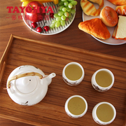 TAYOHYA多样屋兰花茶具组礼盒手绘陶瓷茶壶茶杯商务送礼茶具套装