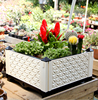 阳台种菜盆菜长方形塑料花盆屋顶种植槽家庭特大种植箱可配轮子45