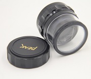 进口日本PEAK必佳1983-10X手持式放大镜带刻度显微镜目镜