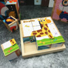 儿童早教益智3D立体积木拼图玩具9粒榉木六面画1-2-3岁男宝宝女孩