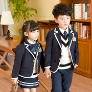 班服男童女童儿童装秋冬季韩版幼儿园园服小学生，西装礼服校服套装