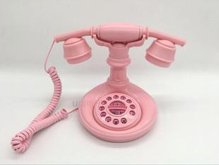 个性时尚创意酒店用可爱复古电话机，卡通电话家用固话有线座机